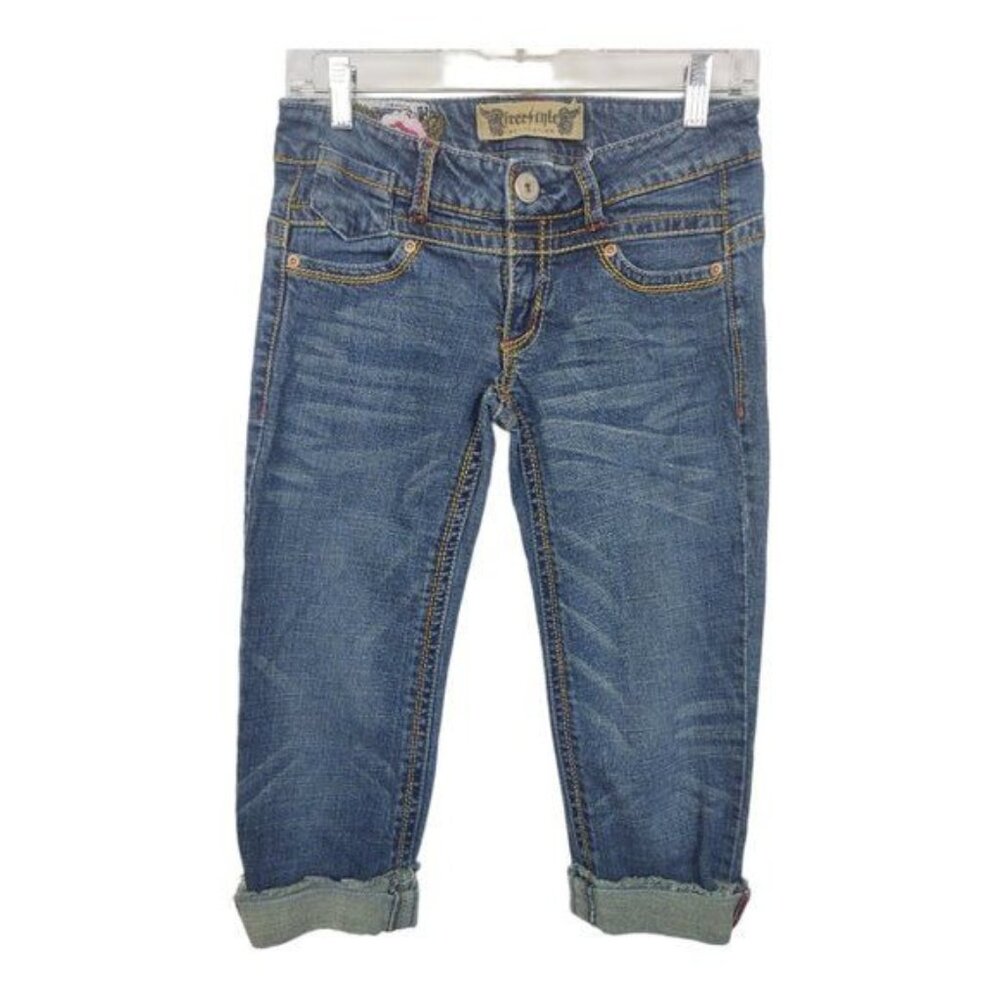 FreeStyle Revolution Jeans Capris Juniors Size 5‎
